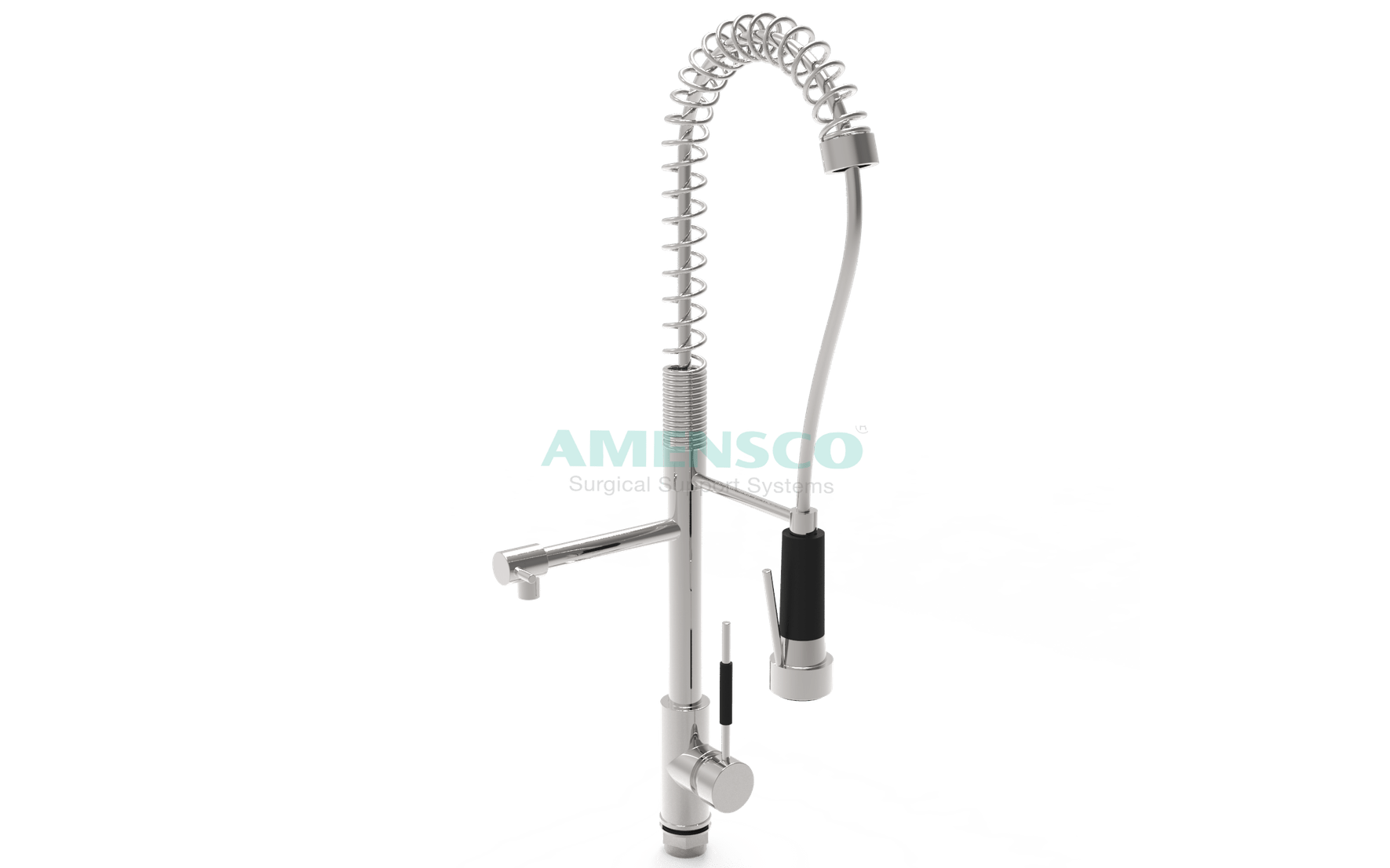 Adjustable reach faucet