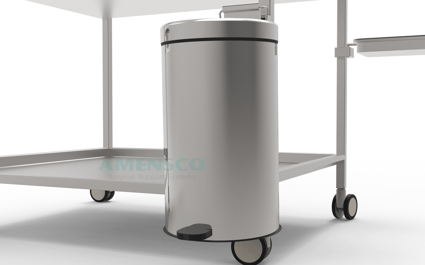 Stainless steel Waste Bin with Lid